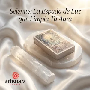 Selenita: La Espada de Luz que Limpia tu Aura
