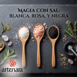 Magia con Sal: Blanca, Rosa y Negra