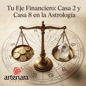 Tu Eje Financiero: Casa 2 y Casa 8 en la Astrología